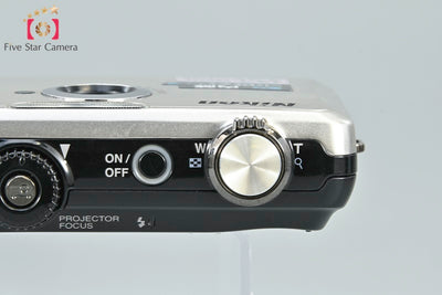 [Used] Nikon COOLPIX S1100pj Silver Compact Digital Camera