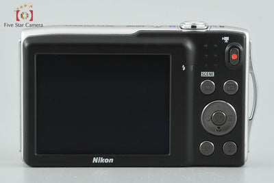 [Used] Nikon COOLPIX S3300 Crystal Silver Compact Digital Camera