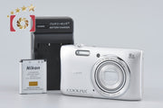 [Used] Nikon COOLPIX S3600 Crystal Silver Compact Digital Camera