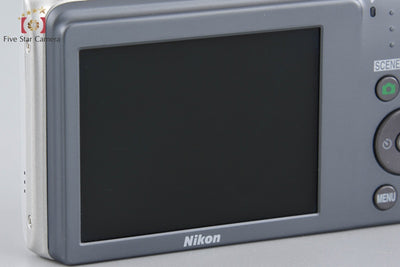 [Used] Nikon COOLPIX S3600 Crystal Silver Compact Digital Camera