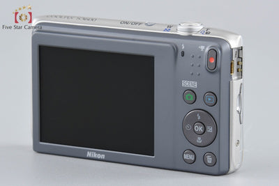 [Used] Nikon COOLPIX S3600 Crystal Silver Compact Digital Camera