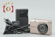 [Used] Nikon COOLPIX S4000 Bright Bronze Compact Digital Camera