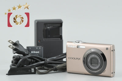 [Used] Nikon COOLPIX S4000 Bright Bronze Compact Digital Camera
