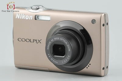 [Used] Nikon COOLPIX S4000 Bright Bronze Compact Digital Camera