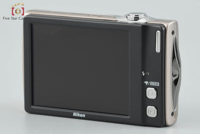 [Used] Nikon COOLPIX S4000 Bright Bronze Compact Digital Camera