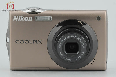 [Used] Nikon COOLPIX S4000 Bright Bronze Compact Digital Camera