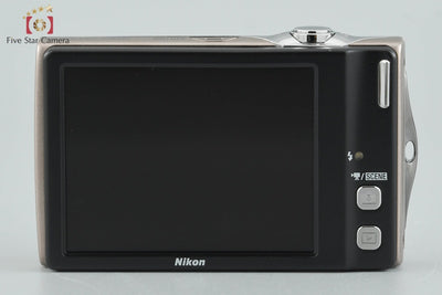 [Used] Nikon COOLPIX S4000 Bright Bronze Compact Digital Camera