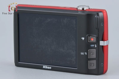 [Used] Nikon COOLPIX S4150 Red Compact Digital Camera