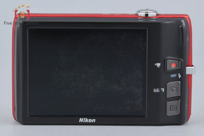 [Used] Nikon COOLPIX S4150 Red Compact Digital Camera