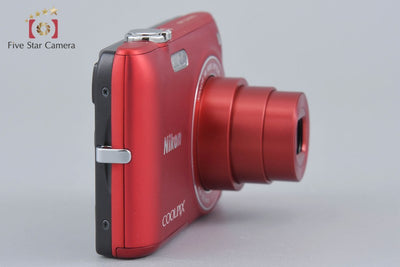 [Used] Nikon COOLPIX S4150 Red Compact Digital Camera