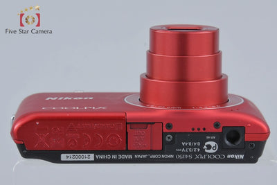 [Used] Nikon COOLPIX S4150 Red Compact Digital Camera