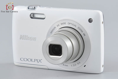 [Used] Nikon COOLPIX S4300 Shell White Compact Digital Camera