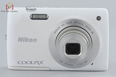 [Used] Nikon COOLPIX S4300 Shell White Compact Digital Camera
