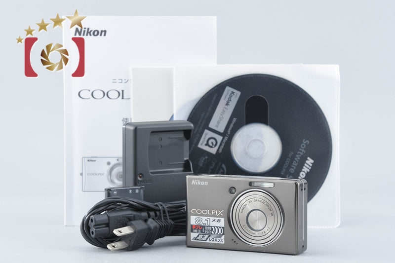 [Used] Nikon Coolpix S510 Urban Black Compact Digital Camera