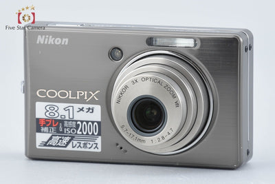 [Used] Nikon Coolpix S510 Urban Black Compact Digital Camera