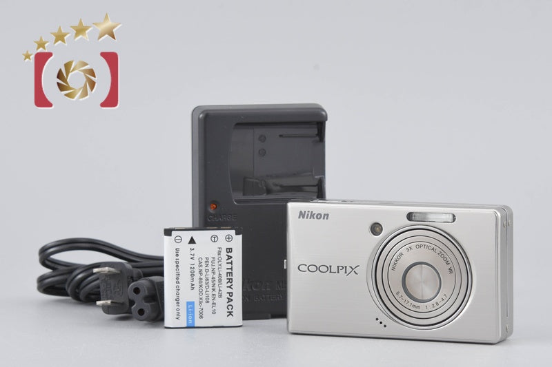 [Used] Nikon COOLPIX S510 Silver Compact Digital Camera