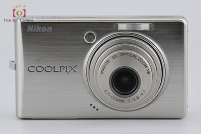 [Used] Nikon COOLPIX S510 Silver Compact Digital Camera