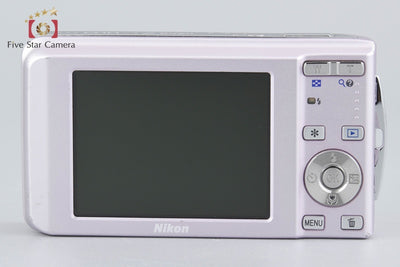 [Used] Nikon COOLPIX S520 Sakura Compact Digital Camera with Original Box
