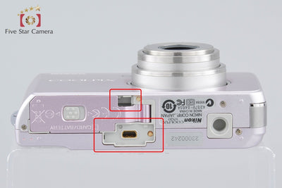 [Used] Nikon COOLPIX S520 Sakura Compact Digital Camera with Original Box