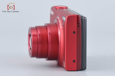 [Used] Nikon COOLPIX S6100 Super Red Compact Digital Camera with Original Box