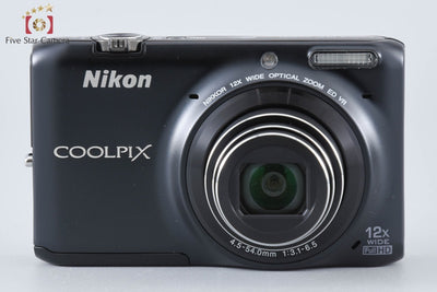 [Used] Nikon COOLPIX S6500 Smart Black Compact Digital Camera with Original Box