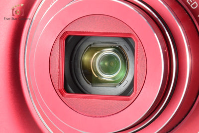 [Used] Nikon COOLPIX S6600 Raspberry Red Compact Digital Camera