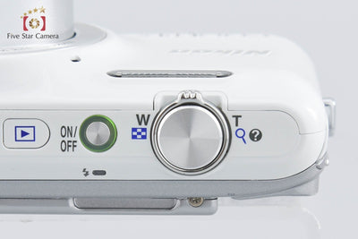 [Used] Nikon COOLPIX S6600 Natural White Compact Digital Camera