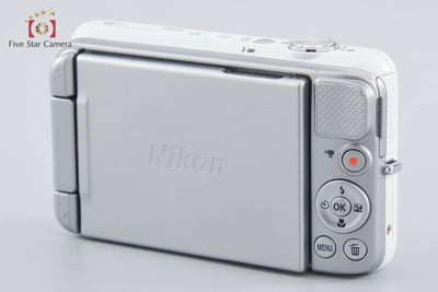 [Used] Nikon COOLPIX S6600 Natural White Compact Digital Camera