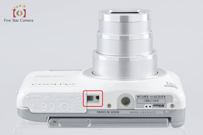 [Used] Nikon COOLPIX S6600 Natural White Compact Digital Camera