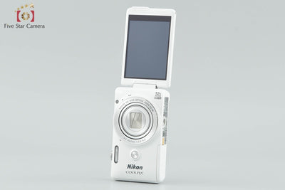 [Used] Nikon COOLPIX S6900 Natural White Compact Digital Camera