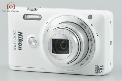 [Used] Nikon COOLPIX S6900 Natural White Compact Digital Camera