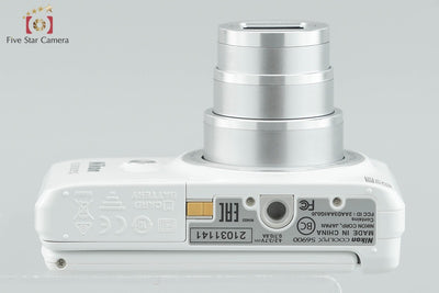 [Used] Nikon COOLPIX S6900 Natural White Compact Digital Camera