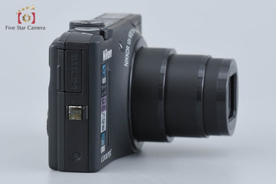 [Used] Nikon COOLPIX S8100 Noble Black Compact Digital Camera