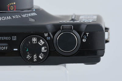 [Used] Nikon COOLPIX S8100 Noble Black Compact Digital Camera