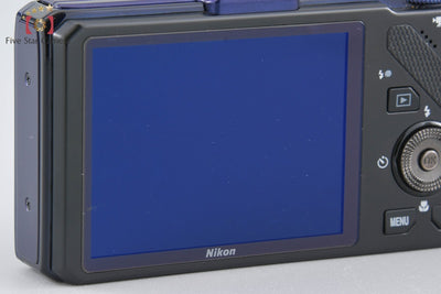 [Used] Nikon COOLPIX S9300 Navy Blue Compact Digital Camera