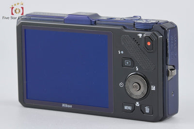 [Used] Nikon COOLPIX S9300 Navy Blue Compact Digital Camera
