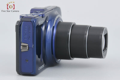 [Used] Nikon COOLPIX S9300 Navy Blue Compact Digital Camera