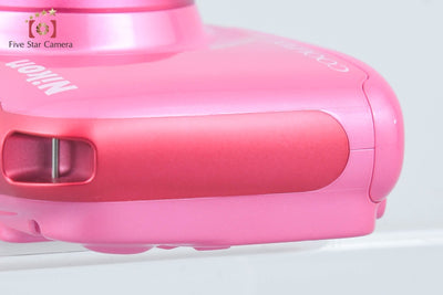 [Used] Nikon COOLPIX W100 Pink Compact Digital Camera with Original Box