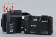 [Used] Nikon COOLPIX W300 Black Compact Digital Camera