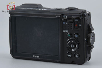 [Used] Nikon COOLPIX W300 Black Compact Digital Camera