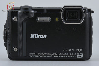 [Used] Nikon COOLPIX W300 Black Compact Digital Camera