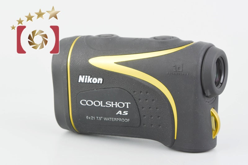 [Used] Nikon COOLSHOT AS Yellow Portable Laser Rangefinder