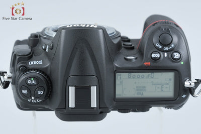 [Used] Nikon D300 Digital SLR Camera, Low Shutter Count, Original Box Included