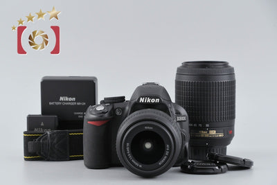 [Used] Nikon D3100 Double Zoom Kit Black