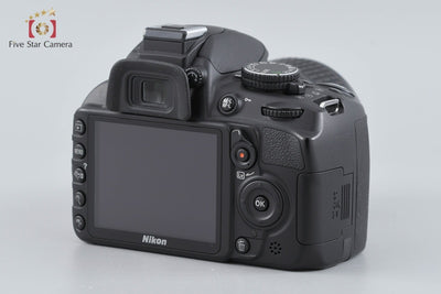 [Used] Nikon D3100 Double Zoom Kit Black