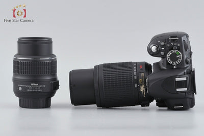 [Used] Nikon D3100 Double Zoom Kit Black