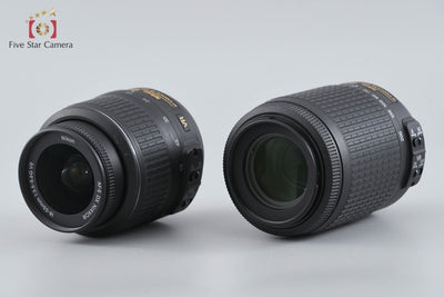 [Used] Nikon D3100 Double Zoom Kit Black