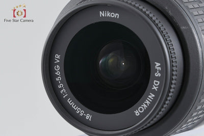 [Used] Nikon D3100 Double Zoom Kit Black
