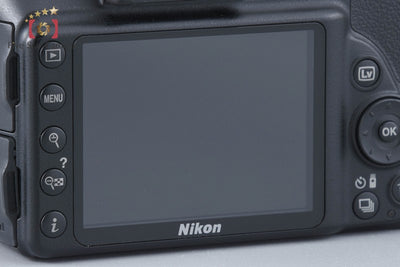 [Used] Nikon D3300 Digital SLR Camera + WU-1a Wireless Mobile Adapter with Original Box