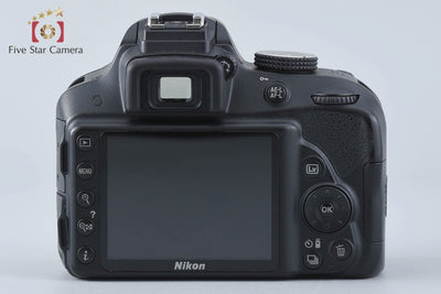 [Used] Nikon D3300 Digital SLR Camera + WU-1a Wireless Mobile Adapter with Original Box